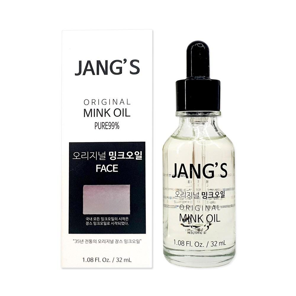 Оригинальное масло норки для лица Jang's 32 мл. Ингредиенты, состоящие из компонентов кожи. 35 лет традиций для увлажненной, сияющей кожи.