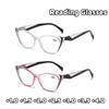 Cat Eye Reading Glasses Vintage Men Women Anti Blue Light Presbyopia Hyperopia Eyeglasses Retro Plastic Plus Eyewear Diopter