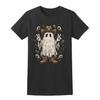 Halloween Ghost T-Shirt, Western Halloween Shirt, Cute Ghost Shirt, Country Hall