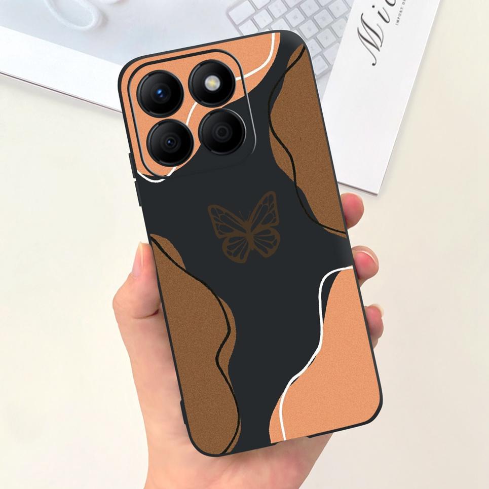 Women Fashion Girly Phone Case For Huawei Honor X9b Honor X8b Coque Funda Flower Pattern Soft Silicone Funda HonorX9b 5G Coques
