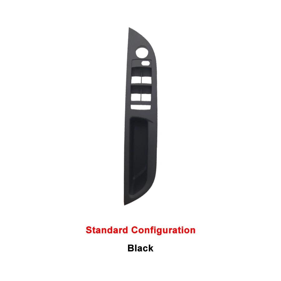 Car Interior Handle Inner Door Armrest Panel Pull Trim Cover For BMW 5 Series E60 2008-2010 Black Beige LHD