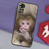 Cute Baby Monkey Animal Funda For Xiaomi Redmi Note 14 Pro 13 12 11 9 10 9S 10S 11S 12S Redmi 14C 10C 12C 13C Case