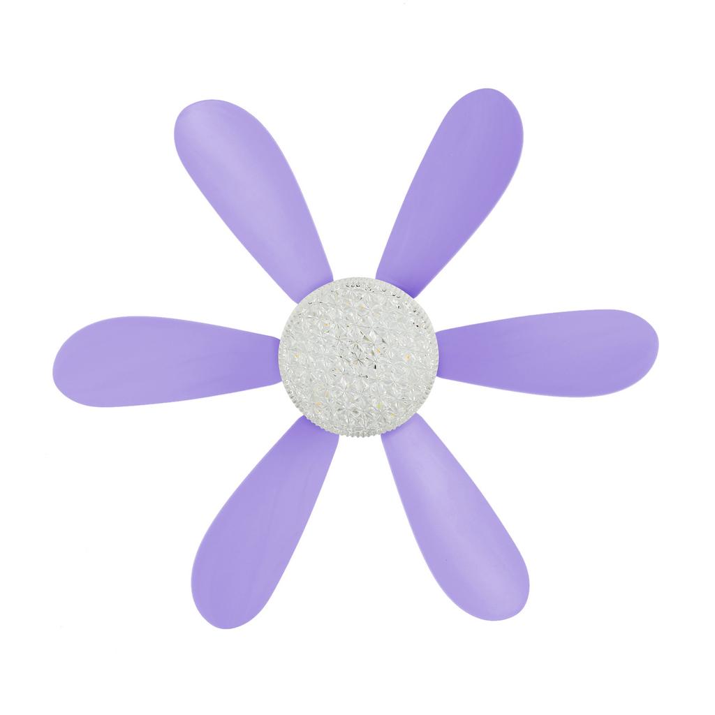 Тихий потолочный вентилятор со светодиодной подсветкой, 16,5-дюймовый пульт дистанционного управления для кухни, спальни, столовой