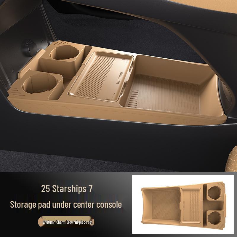 Подходит для 25 моделей Geely Galaxy Starship 7: Многофункциональный ящик для хранения очков для модификации центральной консоли.