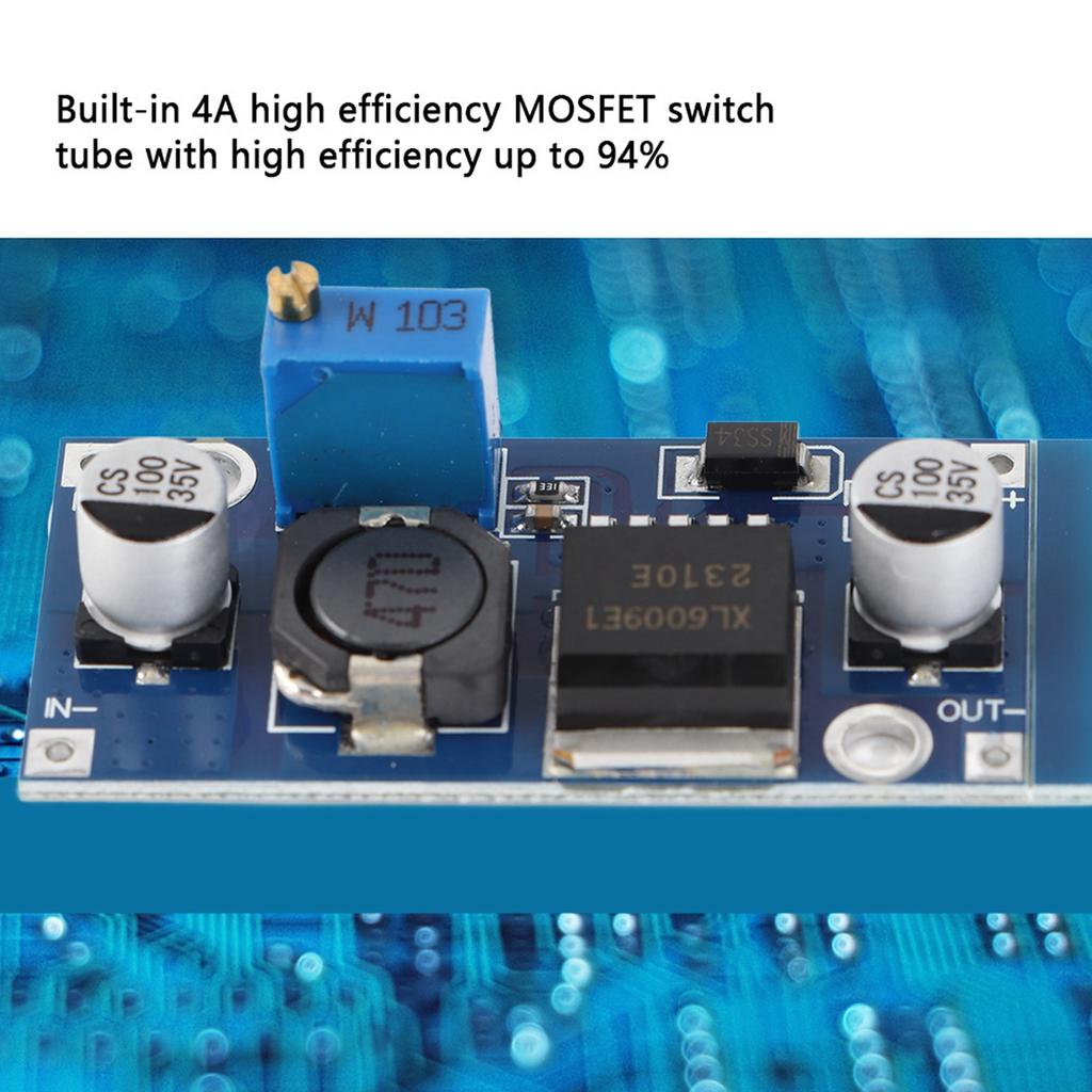 XL6009E1 DC‑DC Adjustable Step Up Power Boost Voltage Converter Module