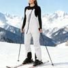 Ski Pants Women Insulated Ski Bib Overalls Snowboarding Pants Adjustable Shoulder Strap Snowsuit