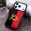 Angola flag Phone Case For iPhone 17 16 15 14 13 12 11 Pro Max Plus 17Air Soft Silicone Cover