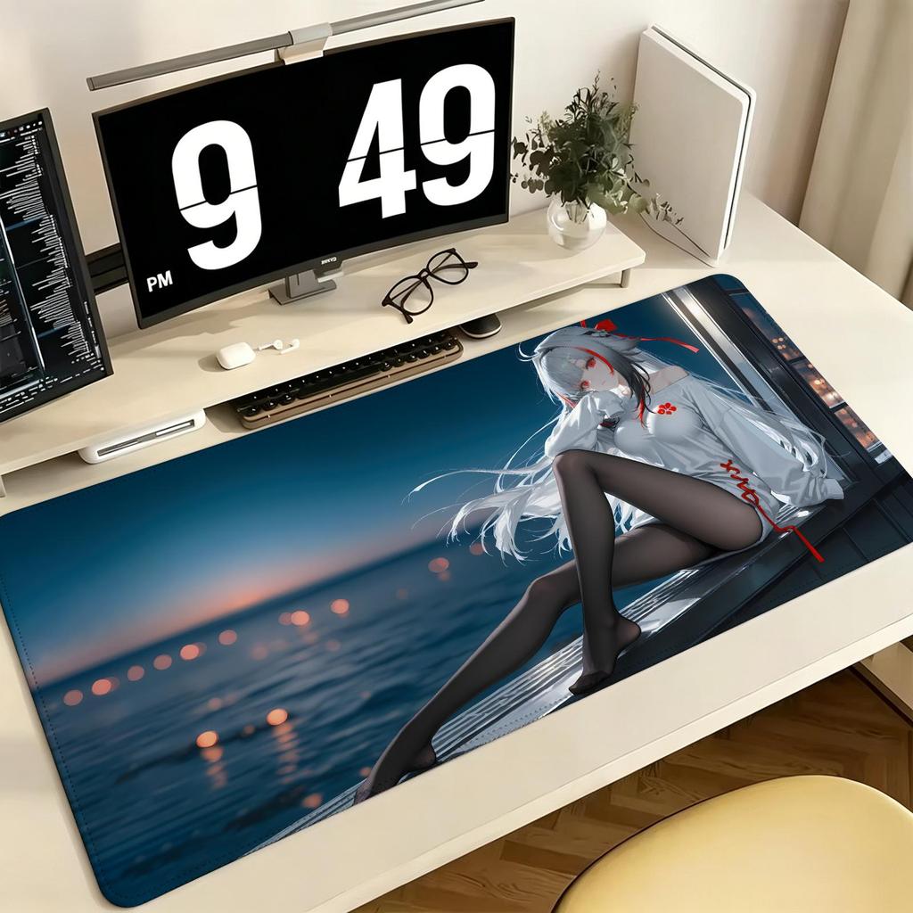 Zenless Zone Zero Ye Shunguang Pro ESports Xxl Gaming Extra Large NonSlip Stitched Edge Keyboard Laptop Desk Mat For Pc Gamer
