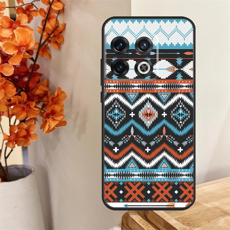 Нативный бесшовный tribal Boho Чехол Для OnePlus 13 13R 12 12R 11 10 Pro 8T 10T OnePlus Nord 4 CE 2 3 Lite N30 N20 N10 Case