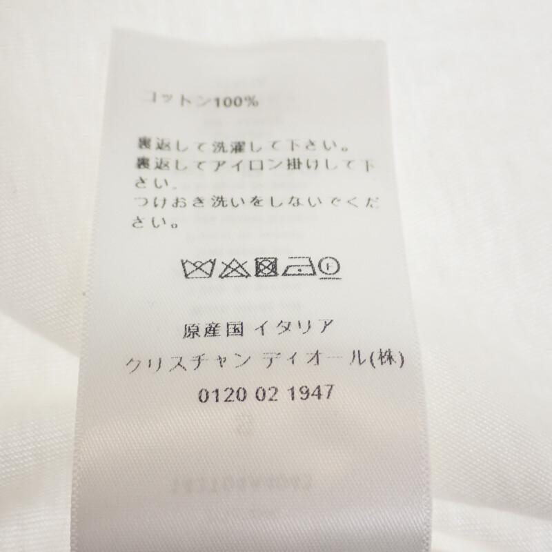 Dior  143T04A4043_X0200 S Short sleeve T-shirt white cotton mens