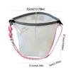 Casual Transparent EVA Waterproof Storage Bag PVC Drawstring Cosmetic Bag Portable Lightweight Swimming Bag Outdoor