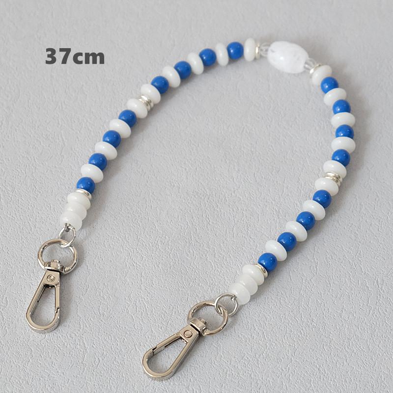 Новый женский аксессуар для сумки Зеленый Белый Конфетный Акриловая смола С бусинами Деталь Ручной работы Браслет на запястье Ремешок для сумки Женская ручка для сумки Цепочка