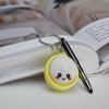 Брелок, Подвеска в виде паровой булочки, Портативный брелок-игрушка для снятия стресса, с четкими щелчками, Игрушка-фиджет для детей и взрослых