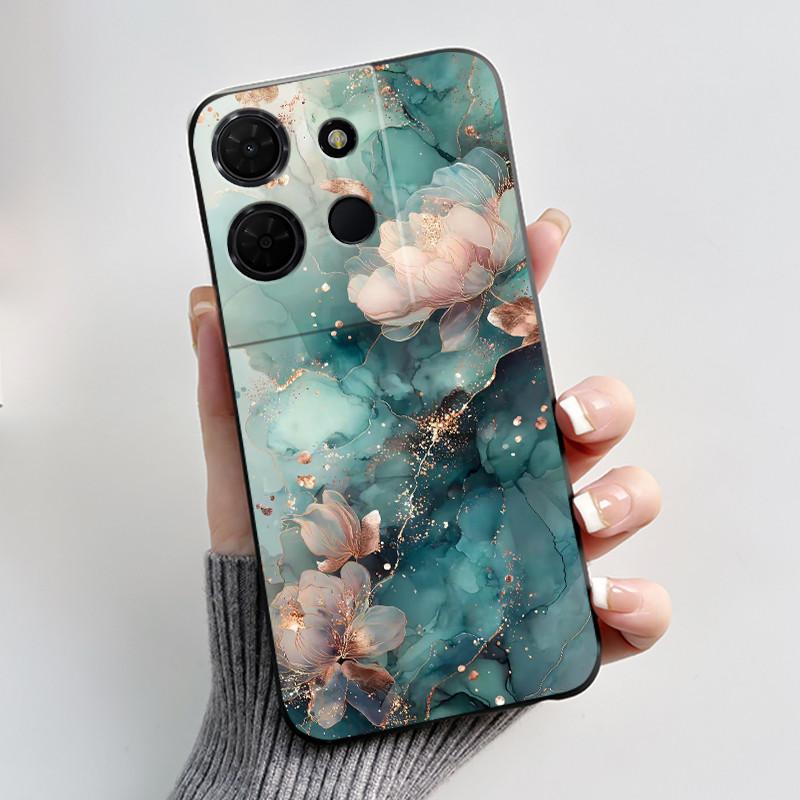 Bright New Pattern Anti-scratch Black Casing For TCL 503 Pattern Cover For TCL K32 5G (T513W)/TCL K33 5G (T513Z) Soft Case