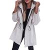 Women's Fashionable And Casual Autumn And Winter Hooded Zipper Jacket