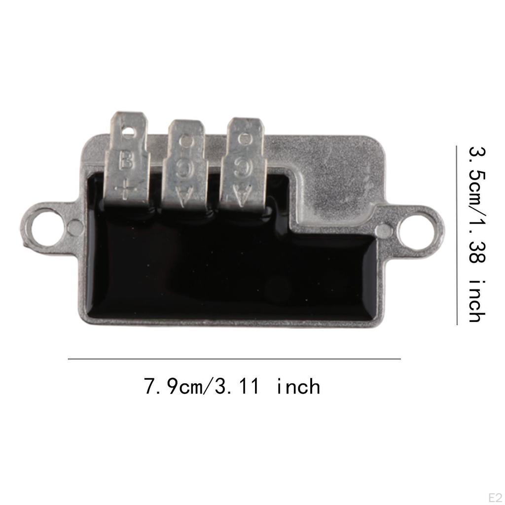 Регулятор напряжения Выпрямитель, Аксессуары, 210667017 Простая установка Металлический Прочный Высокая прочность