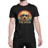 Goldendoodle The Dood Винтажная футболка унисекс с милой собакой, черная футболка премиум-класса для любителей собак