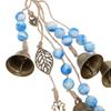 2pcs Handmade Door Hanging Bell Wood Beads Wind Chimes Decorative Witch Bells  Home Room Decor