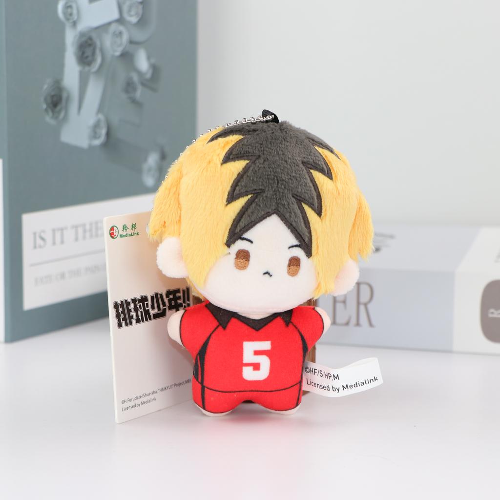 Мягкая игрушка Haikyuu, кулон в виде тела Нуну, коллекционный брелок для сумки, декорированная кукла для детей, 10 см.