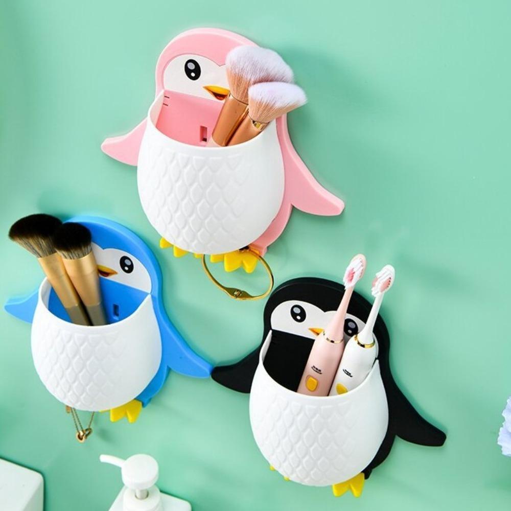 Настенный держатель для зубных щеток, пыленепроницаемый держатель для зубной пасты, ванная комната, кухня, рабочий стол