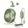 12V/24V Portable Suction Cup Car Fan 3 Speeds Control Mini Portable Desktop Table Fans for Home Office Travel Outdoor