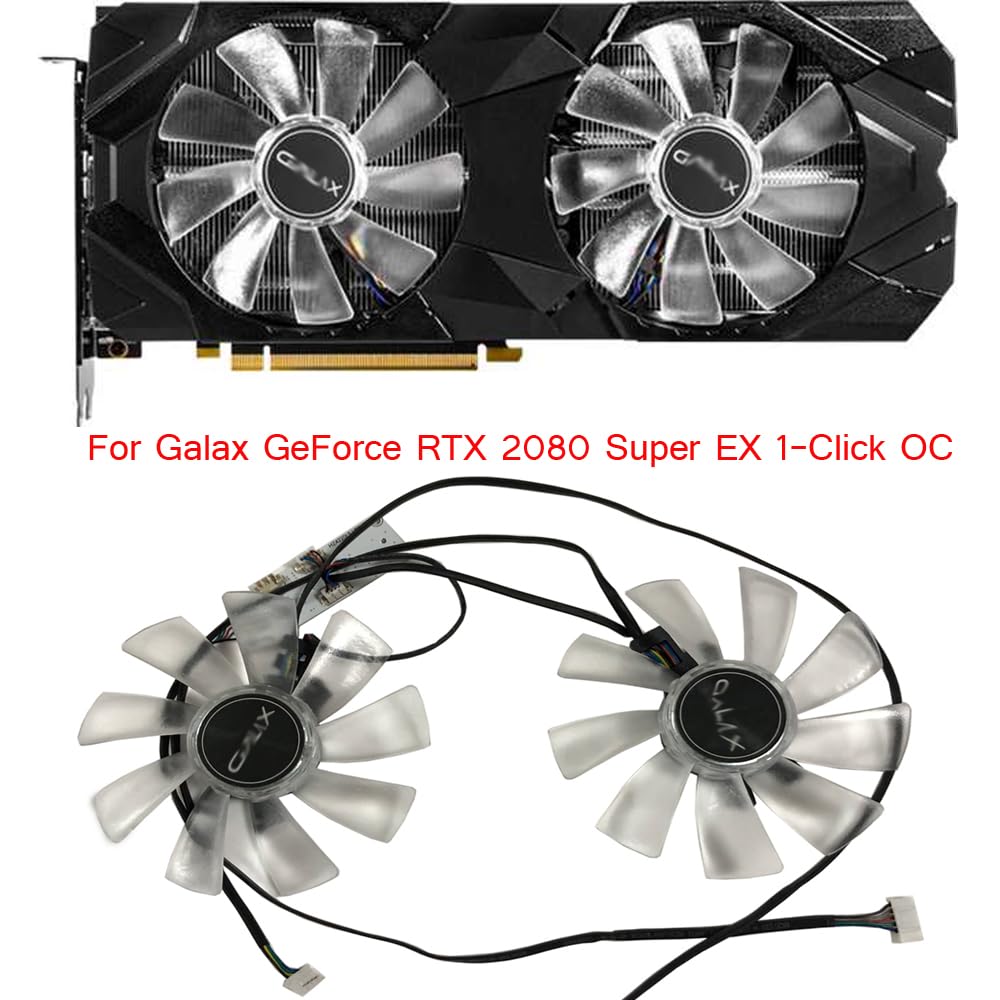 Замена вентилятора Gurabo Cooling Board Gurabo Cooling Fan galax RTX 2080 2070 Super EX для KFA2 RTX 2080 для RTX 2070 EX 2060 SUPER GALAKURO Fan,Graphic