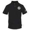 Plein Sport Unisex Adult Circle Emblem Polo Shirt