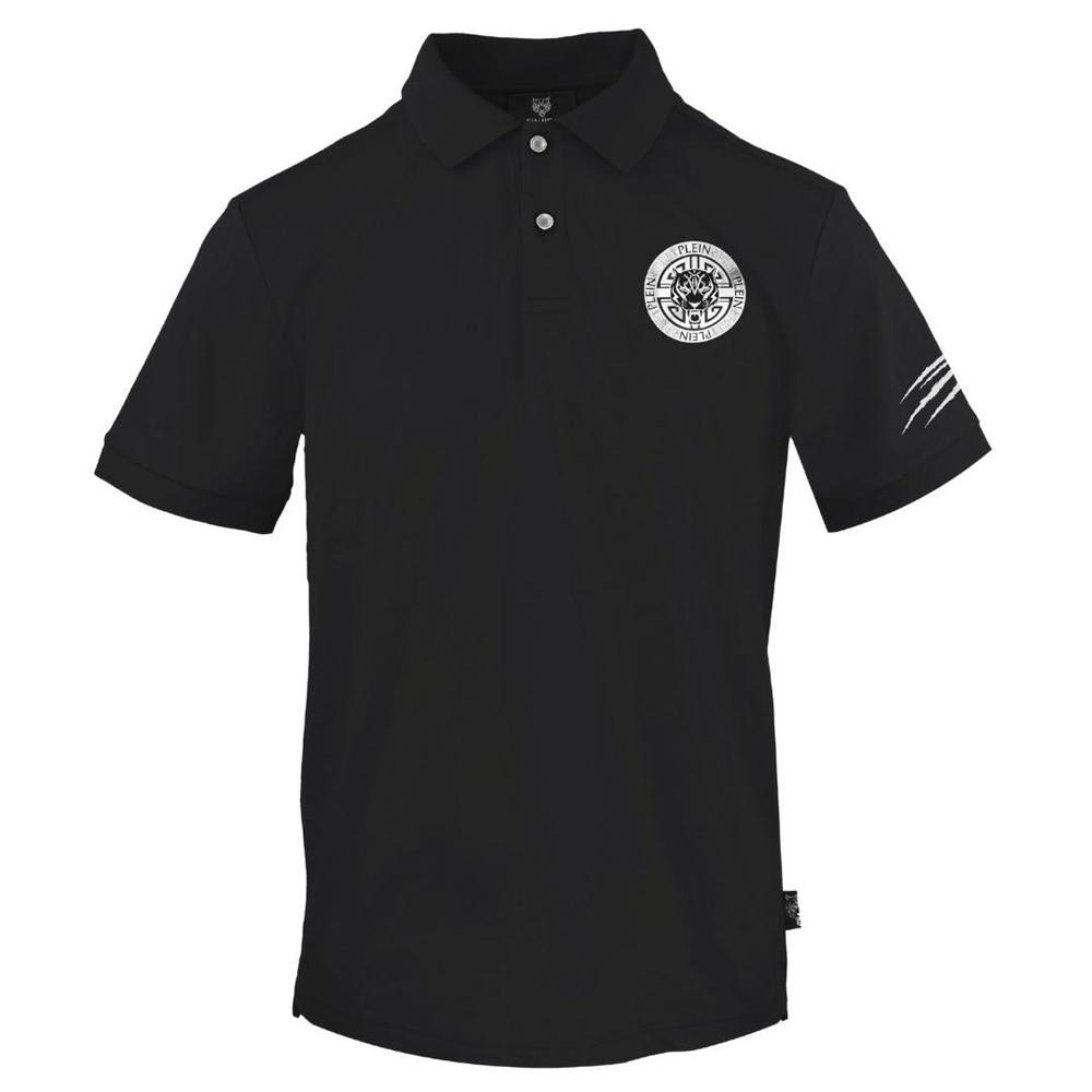 Plein Sport Unisex Adult Circle Emblem Polo Shirt