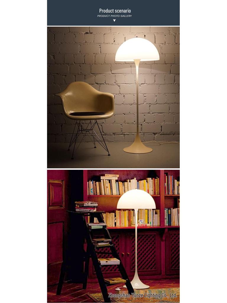 Nordic Panthera Minimalist Floor Lamp - Modern Living Room & Bedroom Design