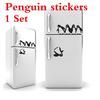1 шт. забавный пингвин кухонный стикер на холодильник DIY наклейки столовая кухня декоративные наклейки на стену
