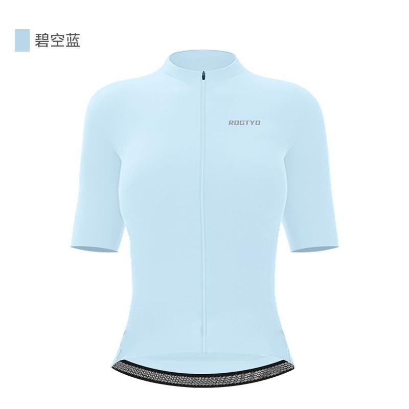 Womens Cycling Jersey Short Sleeve Breathable Quick-Dry Performance Top Road Bike Ride
