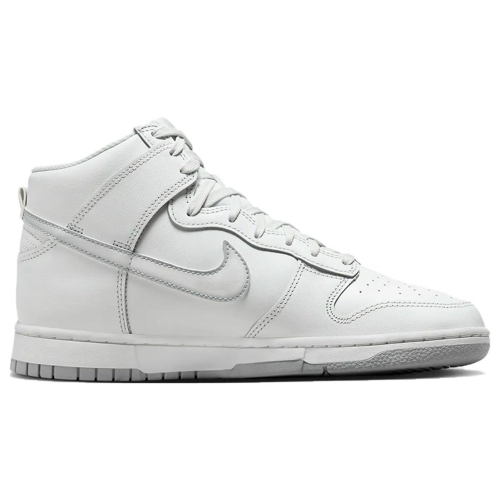 Nike Dunk High Airbrush Swoosh - White Men Sneakers Summit-White Wolf-Grey Photon-Dust FD6922-100