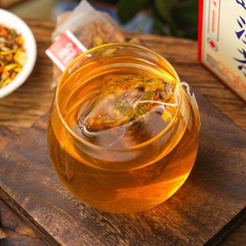 100 г очищающий влажный чай травяной чай Байюньшань Гу Фан Ши Ча органический травяной чай