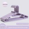 Widened Plastic Adult Clothes Hanger for Suits and Household Use