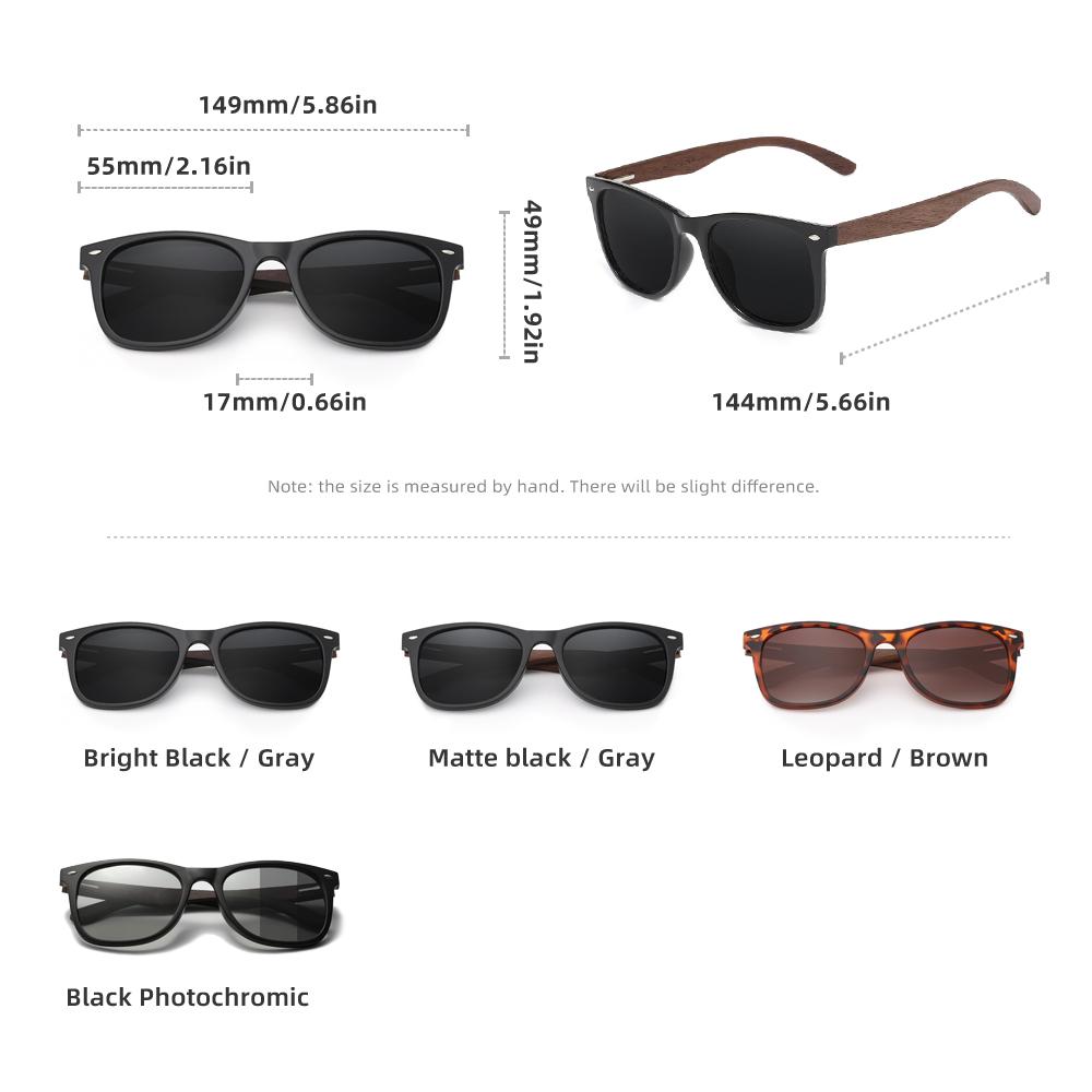 NINSUN Walnut Wood Sunglasses Men Wooden Sunglasses Women Brand Designer Mirror Original Wood Sun Glasses Retro De Sol Masculino