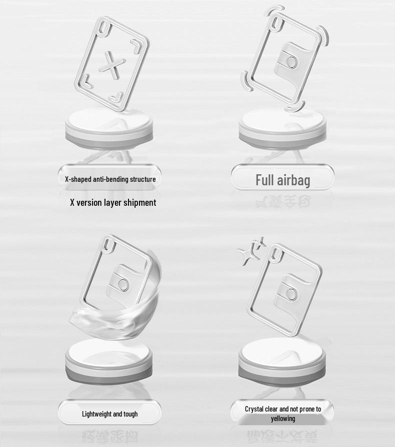 Прозрачный акриловый чехол для Xiaomi Pad 5/5 Pro с вращающейся подставкой и слотом для стилуса