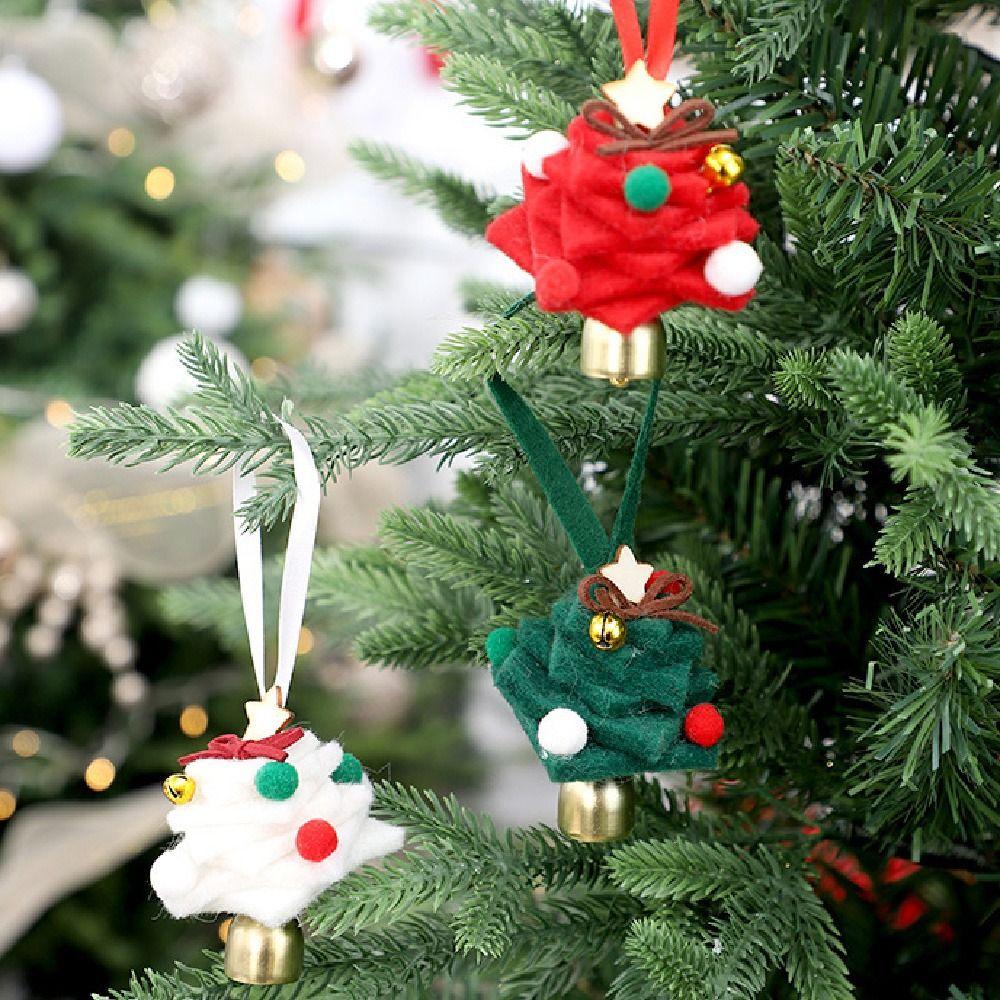 Creative Christmas Bell Pendant Crisp Sound Christmas Jingle Bells Xmas New Year Decorative