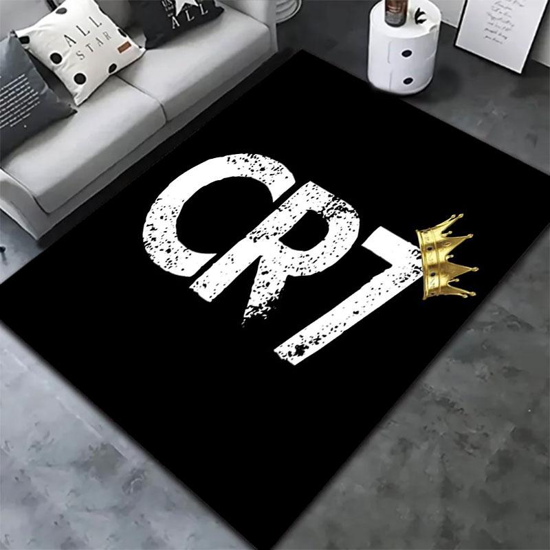 CR7 Cristiano Ronaldo Carpet Rug for Living Room Bedroom Home Sofa Decoration,Kids play Non-slip Floor Mat