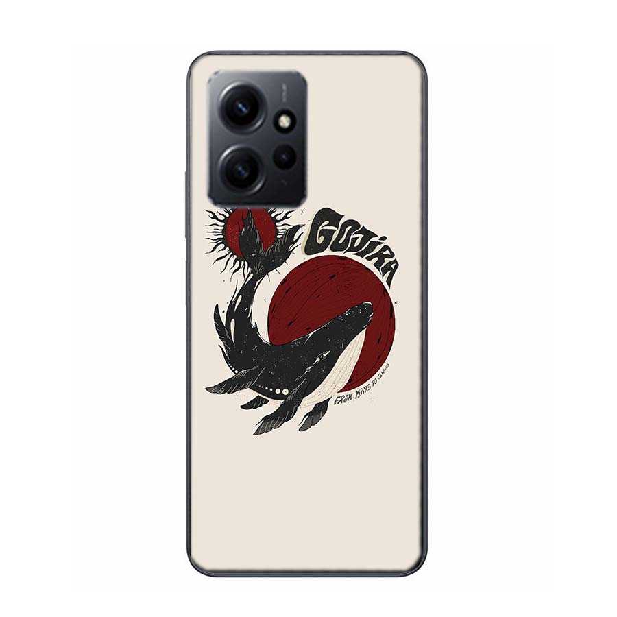 G-Gojira Band Phone Case For Redmi 12 13C 14C 12C Note 14 13 Pro Plus 10 10A 10C 9 9A 9C 9T K70 K80 Pro 8 8A Clear TPU
