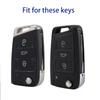 Для Volkswagen VW Golf 7 MK7 Tiguan MK2 Для Seat Ateca Leon FR lbiza Skoda Octavia Kodiaq Чехол-брелок Защитный чехол для ключа