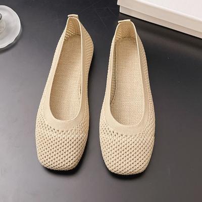 Модные туфли-балетки из сетки, плетеные, модные, повседневные кроссовки, летние новые тренды, сандалии, повседневная обувь для ходьбы, дизайнерские сандалии для женщин