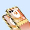 Для Motorola Razr 50 5G Чехол Гальваническое покрытие Ультратонкий Прозрачный ПК Чехол для телефона