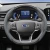 TQ012Suitable for Ford Breathable Hole Leather Steering Wheel Cover Segmented Quick Release Design Non-Slip Durable Focus Mk2 Mk3 Fies
