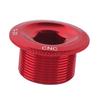Aluminum Alloy Bike   Cranket Crank Fixing   Screw (Red)
