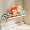 Настенный органайзер для приправ, присоска, полки для ванной комнаты, держатель для хранения в душевой кладовой
