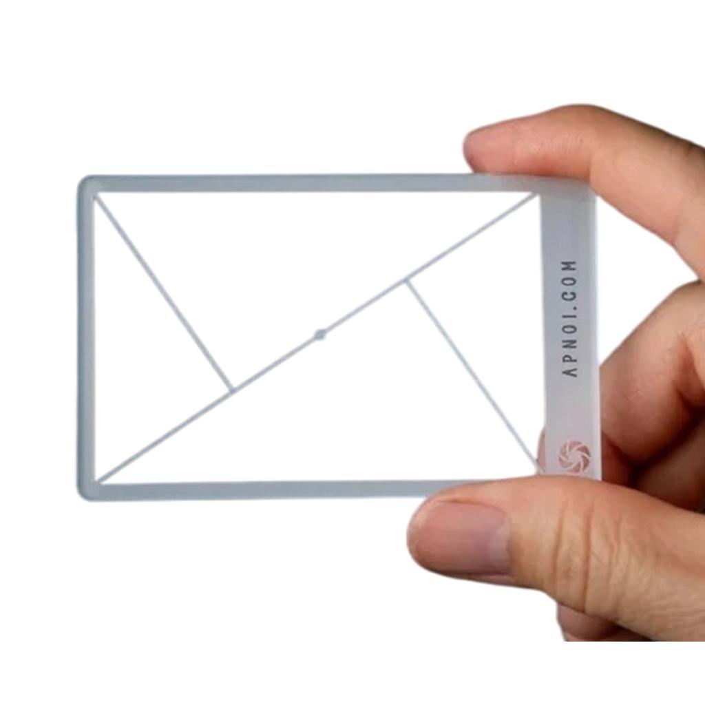 Golden Triangle/Fibonacci Composition Tool View Finder/Viewer Composition Tool Rule of Thirds Composition Viewer Finder