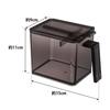 Yamazaki Seasoning Storage Tower, Large, Black, 2870