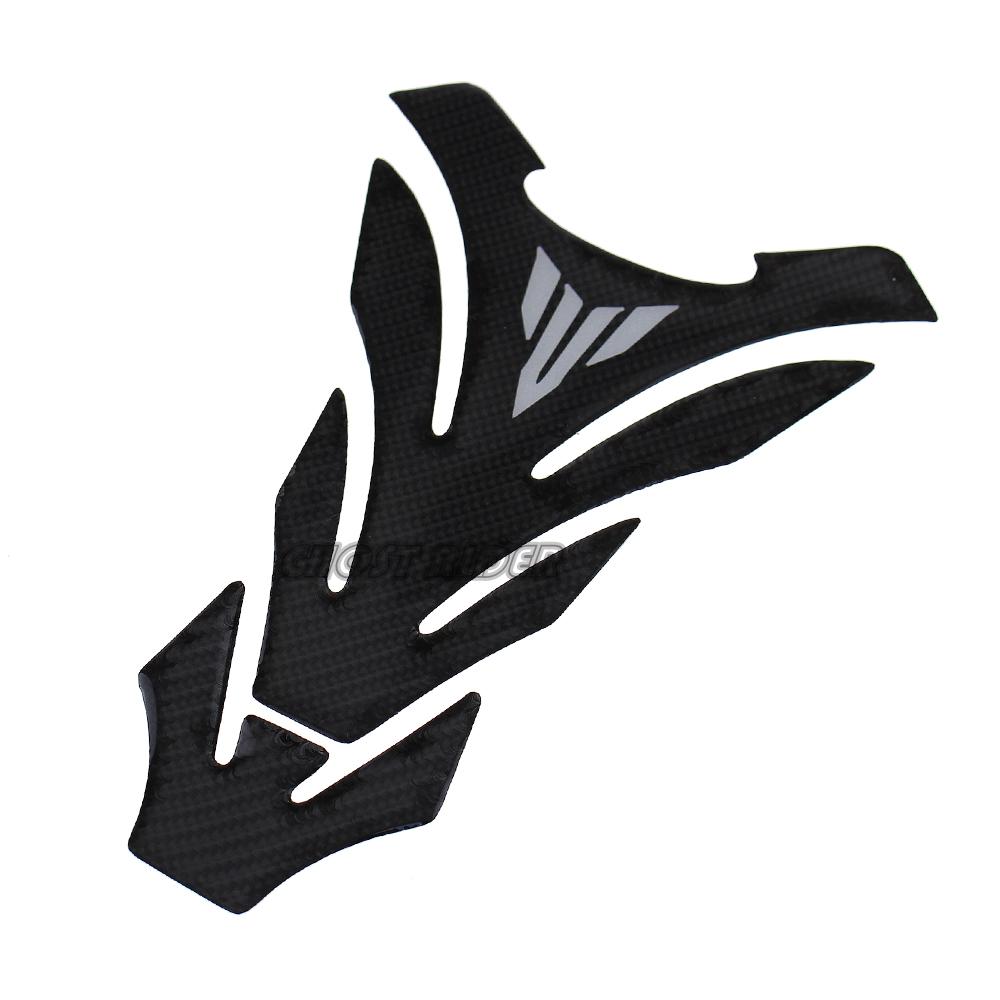 3D углеродное волокно мотоциклетной накладки на топливный бак, защитная наклейка, наклейки для Yamaha MT01 MT03 MT07 MT09 MT10 MT 01 03 07 09