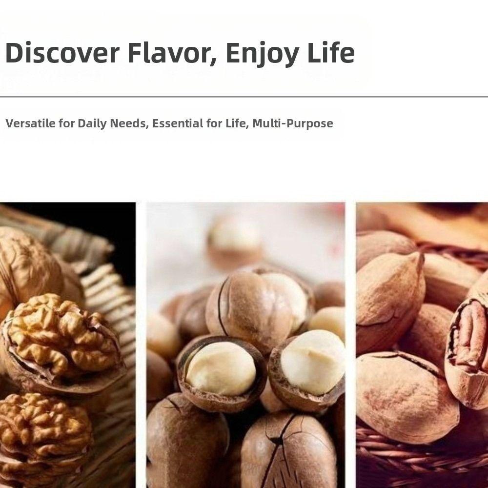 Quick Crack Nut Cracker Multifunction Pecan Sheller Easy Grip Crab Cracker  Nut Processing