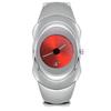 PIN TIME PT091 Vintage Y2K Quartz Date Men Wristwatch 30M Waterproof Unique Design Watches Men Alloy Strap Fashion Classic Watch